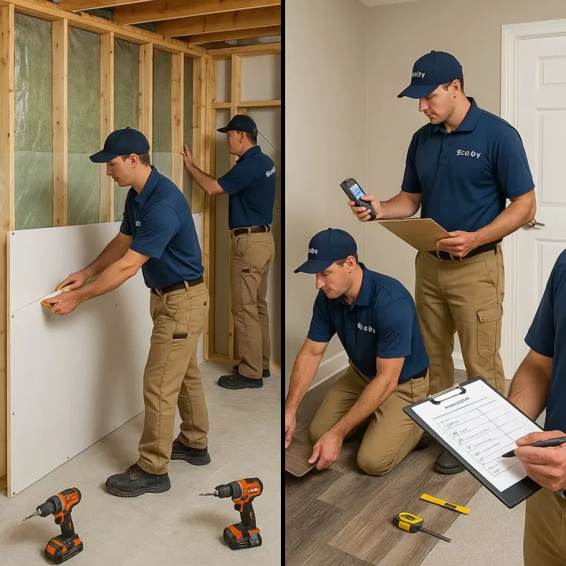 Repairs and Reconstruction process in Okaloosa County, FL